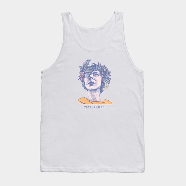 Tove Jansson Tank Top by Huge Potato